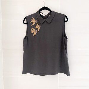 Equipment Silk Beaded Tank